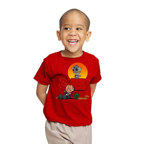 Karate Nuts - Youth T-Shirts RIPT Apparel X-small / Red