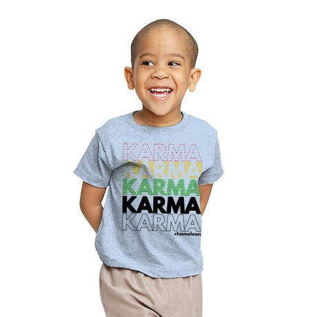 Karma Club - Youth T-Shirts RIPT Apparel X-small / Light blue
