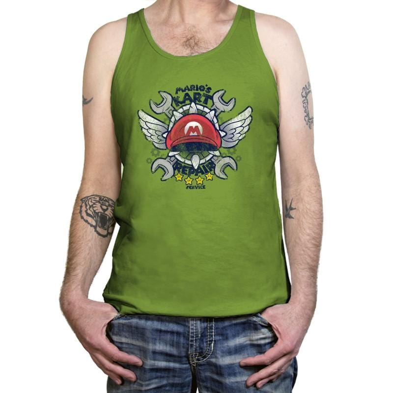 Kart Repair Exclusive - Tanktop Tanktop RIPT Apparel X-Small / Leaf