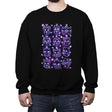 Kawaii Zodiac Signs - Crew Neck Sweatshirt Crew Neck Sweatshirt RIPT Apparel Small / Black