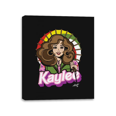 Kaylee - Canvas Wraps Canvas Wraps RIPT Apparel 11x14 / Black
