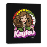 Kaylee - Canvas Wraps Canvas Wraps RIPT Apparel 16x20 / Black