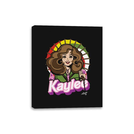 Kaylee - Canvas Wraps Canvas Wraps RIPT Apparel 8x10 / Black