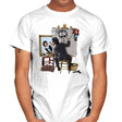 Keanu Triple Self Portrait - Mens T-Shirts RIPT Apparel Small / White