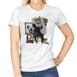 Keanu Triple Self Portrait - Womens T-Shirts RIPT Apparel Small / White