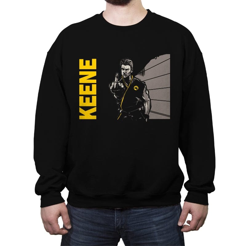 Keene - Crew Neck Sweatshirt Crew Neck Sweatshirt RIPT Apparel Small / Black