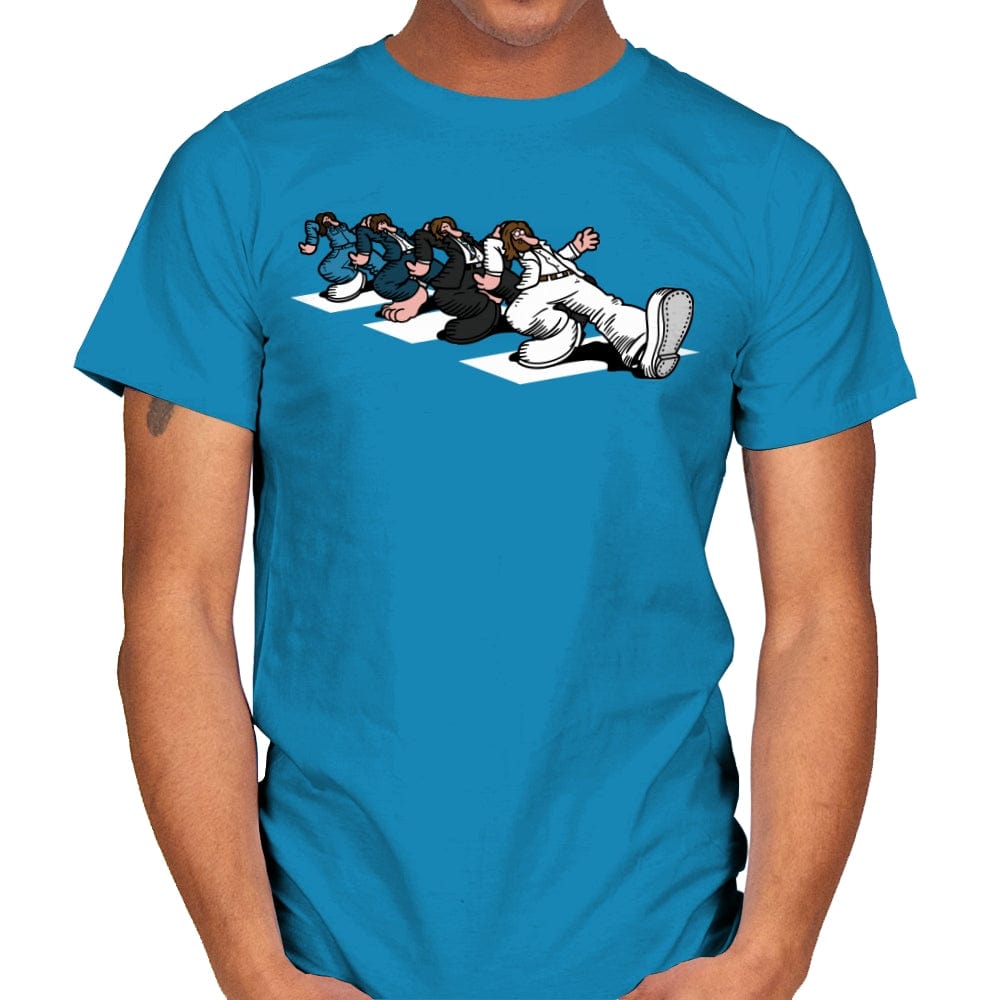 Keep on Crossin! - Mens T-Shirts RIPT Apparel Small / Sapphire