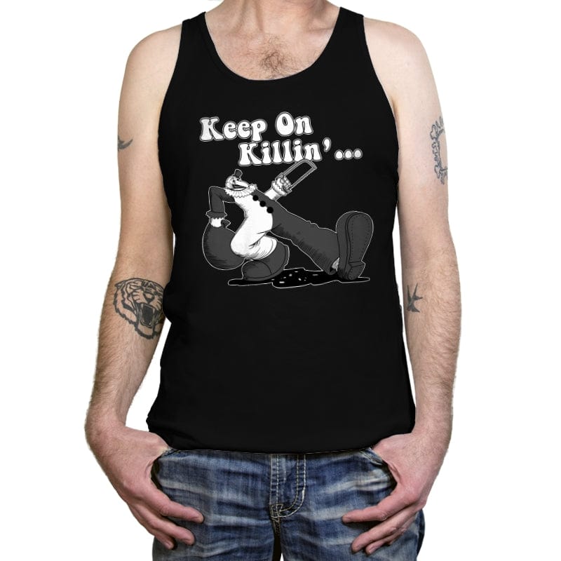 Keep on Killin - Tanktop Tanktop RIPT Apparel X-Small / Black