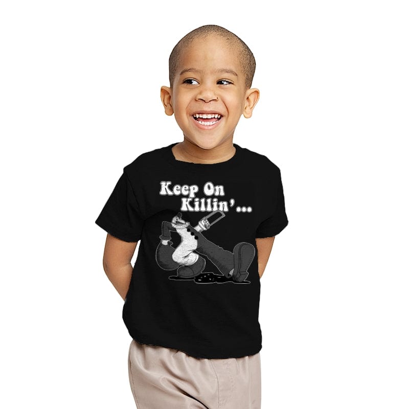 Keep on Killin - Youth T-Shirts RIPT Apparel X-small / Black