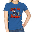 Keep on Rollin' - Womens T-Shirts RIPT Apparel Small / Royal