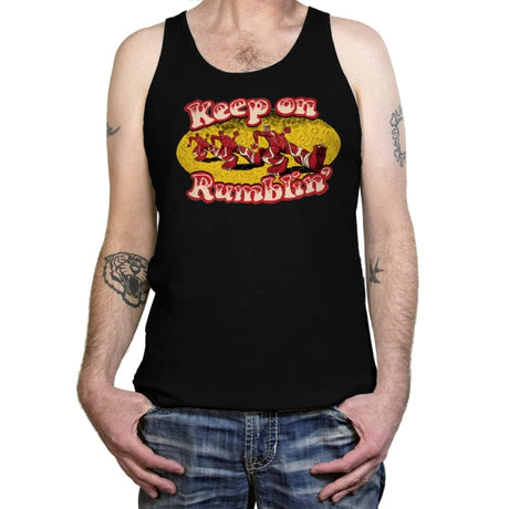 Keep On Rumblin' - Tanktop Tanktop RIPT Apparel X-Small / Black