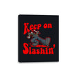 Keep on Slashin - Canvas Wraps Canvas Wraps RIPT Apparel 8x10 / Black