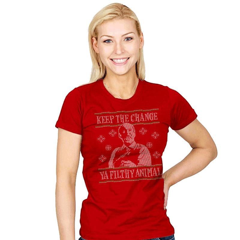 Keep The Change - Womens T-Shirts RIPT Apparel