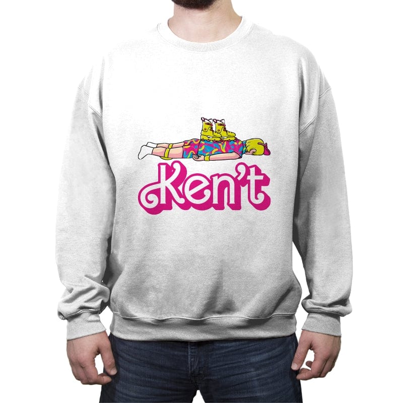 Ken't - Crew Neck Sweatshirt Crew Neck Sweatshirt RIPT Apparel Small / White