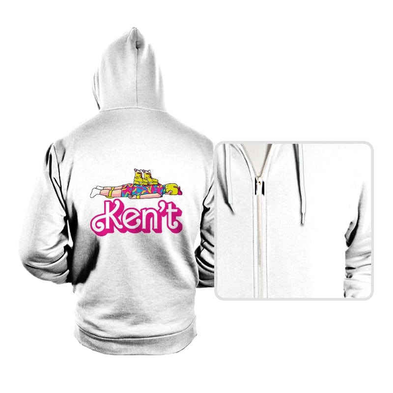 Ken't - Hoodies Hoodies RIPT Apparel Small / White