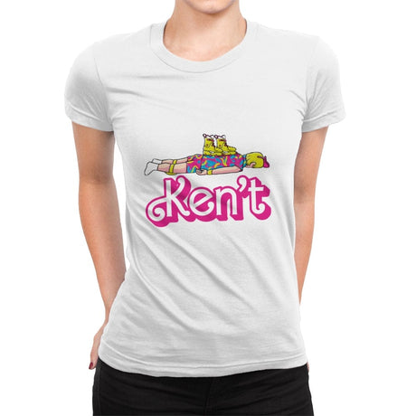 Ken't - Womens Premium T-Shirts RIPT Apparel Small / White