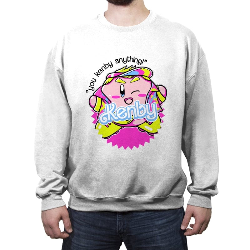 Kenby - Crew Neck Sweatshirt Crew Neck Sweatshirt RIPT Apparel Small / White