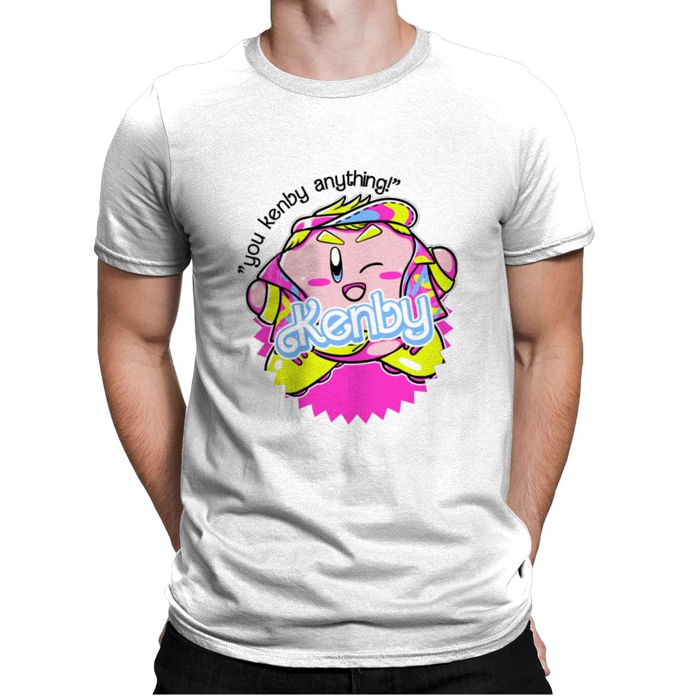 Kenby - Mens Premium T-Shirts RIPT Apparel Small / White