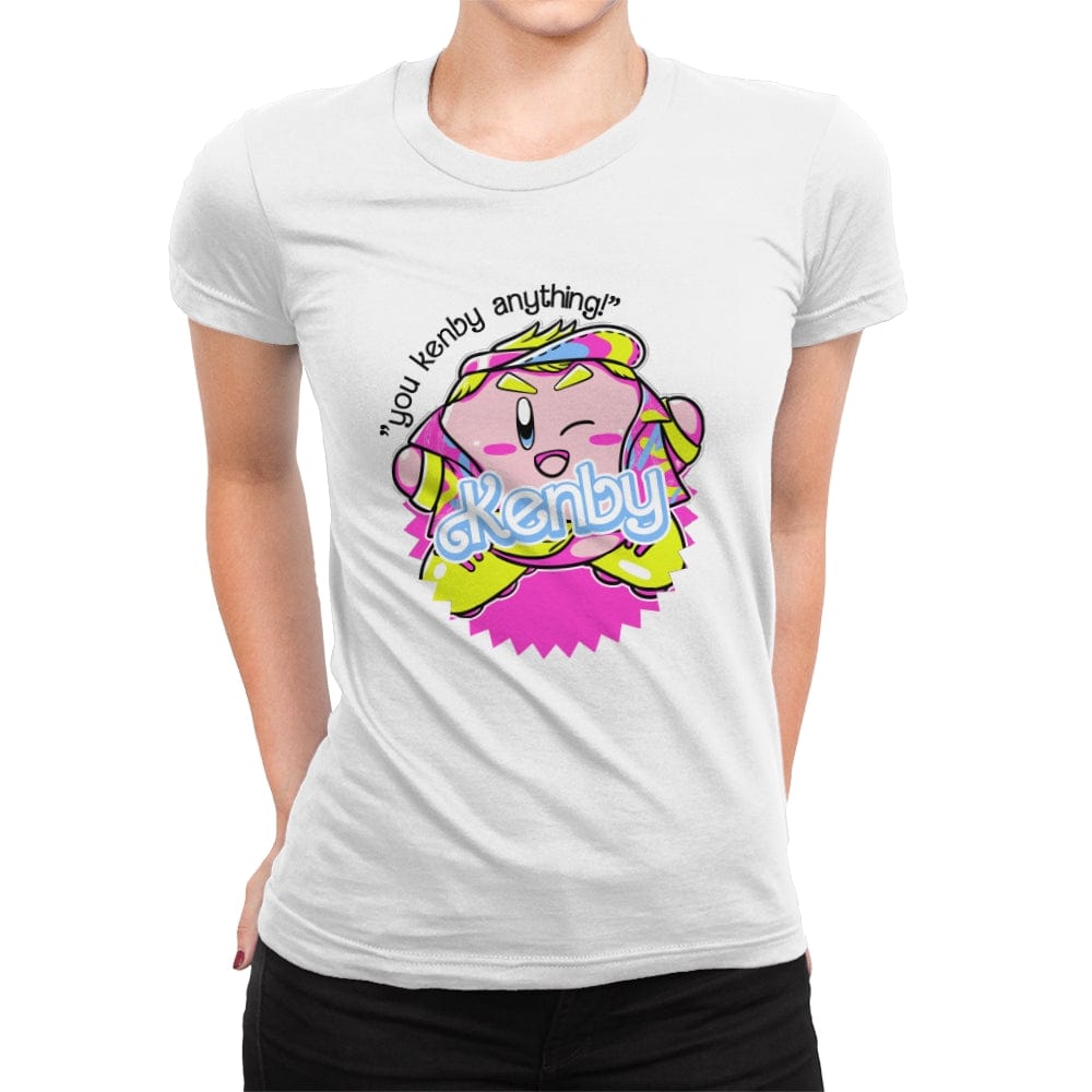 Kenby - Womens Premium T-Shirts RIPT Apparel Small / White