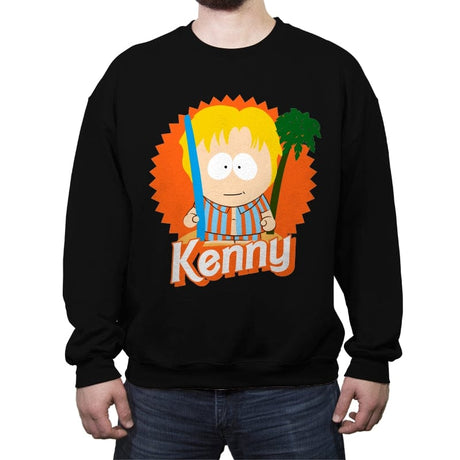 Kenny - Crew Neck Sweatshirt Crew Neck Sweatshirt RIPT Apparel Small / Black