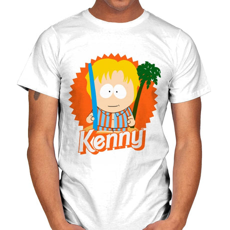 Kenny - Mens T-Shirts RIPT Apparel Small / White