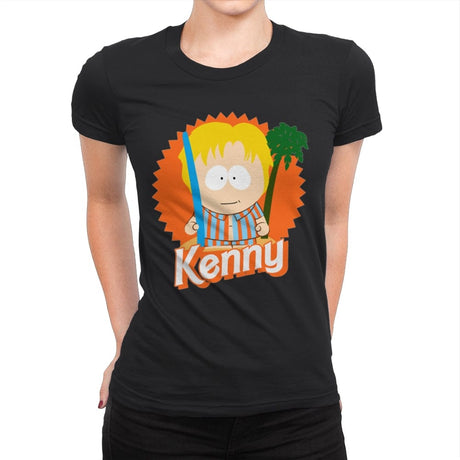 Kenny - Womens Premium T-Shirts RIPT Apparel Small / Black