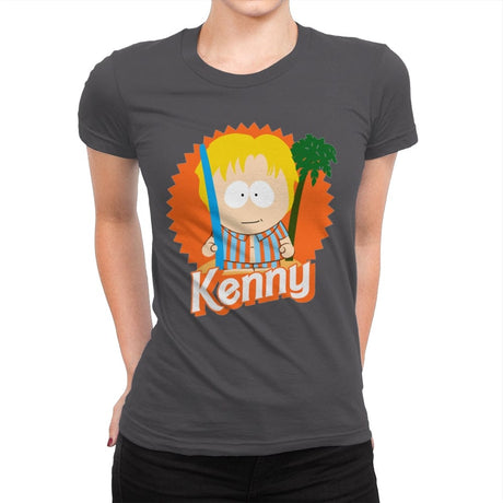 Kenny - Womens Premium T-Shirts RIPT Apparel Small / Heavy Metal