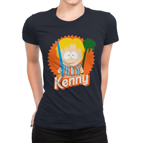 Kenny - Womens Premium T-Shirts RIPT Apparel Small / Midnight Navy