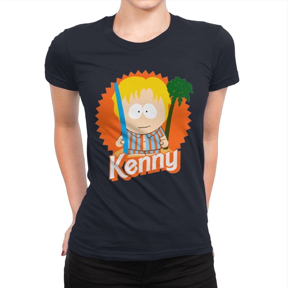 Kenny - Womens Premium T-Shirts RIPT Apparel Small / Midnight Navy