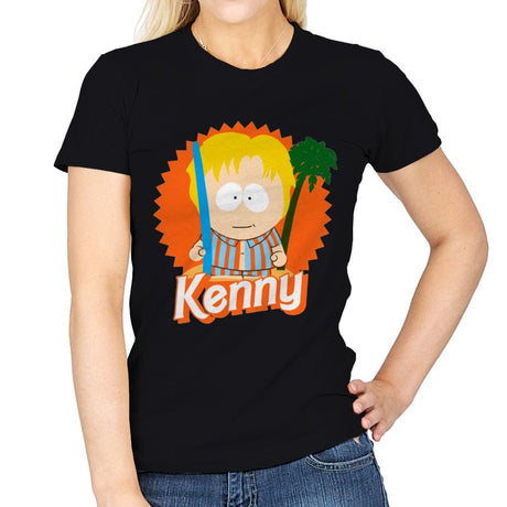 Kenny - Womens T-Shirts RIPT Apparel Small / Black