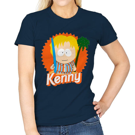 Kenny - Womens T-Shirts RIPT Apparel Small / Navy