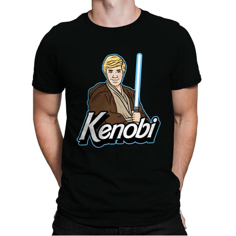 Kenobi - Mens Premium T-Shirts RIPT Apparel Small / Black