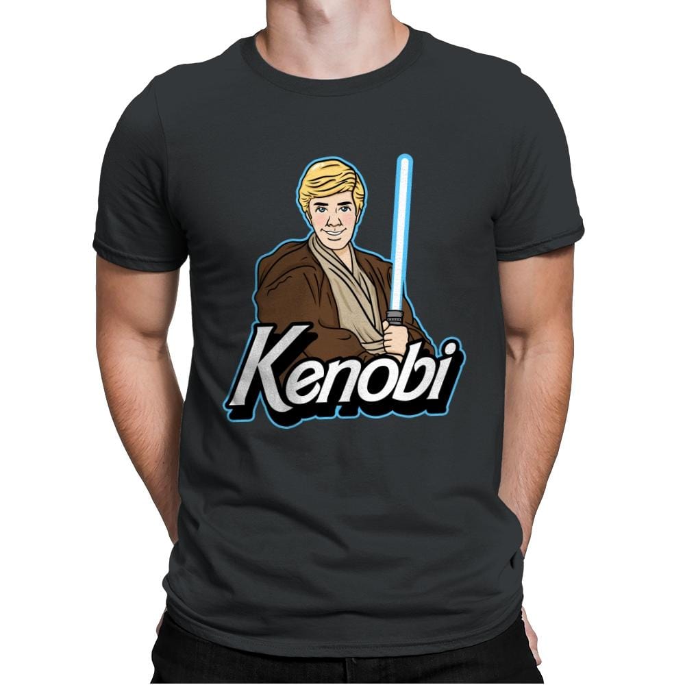 Kenobi - Mens Premium T-Shirts RIPT Apparel Small / Heavy Metal