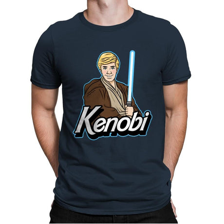 Kenobi - Mens Premium T-Shirts RIPT Apparel Small / Indigo