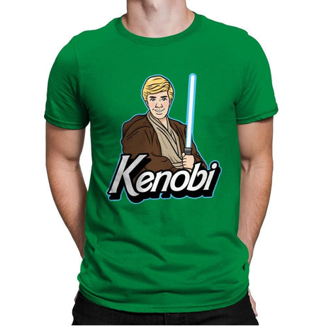 Kenobi - Mens Premium T-Shirts RIPT Apparel Small / Kelly Green
