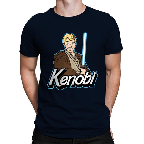 Kenobi - Mens Premium T-Shirts RIPT Apparel Small / Midnight Navy