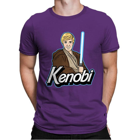 Kenobi - Mens Premium T-Shirts RIPT Apparel Small / Purple Rush