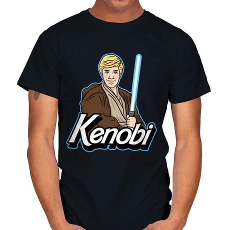 Kenobi - Mens T-Shirts RIPT Apparel Small / Black
