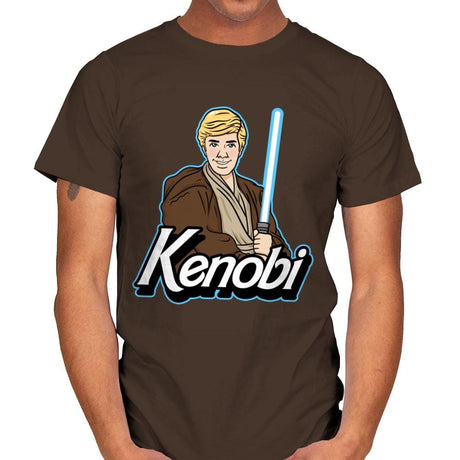 Kenobi - Mens T-Shirts RIPT Apparel Small / Dark Chocolate