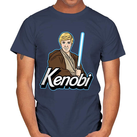 Kenobi - Mens T-Shirts RIPT Apparel Small / Navy