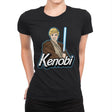 Kenobi - Womens Premium T-Shirts RIPT Apparel Small / Black