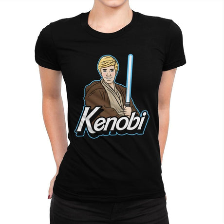Kenobi - Womens Premium T-Shirts RIPT Apparel Small / Indigo