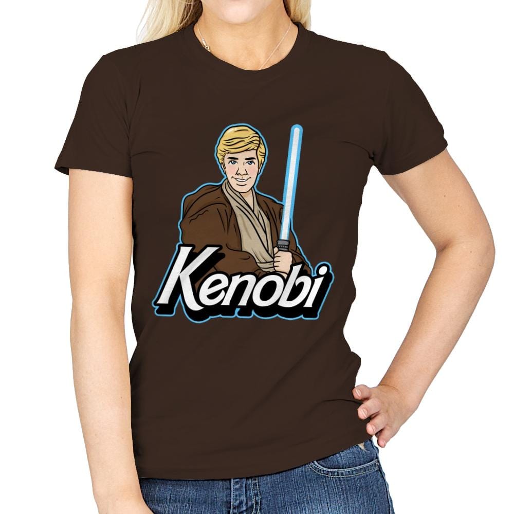 Kenobi - Womens T-Shirts RIPT Apparel Small / Dark Chocolate