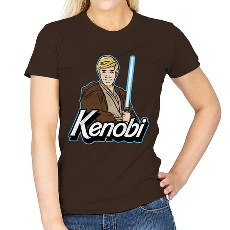 Kenobi - Womens T-Shirts RIPT Apparel Small / Dark Chocolate
