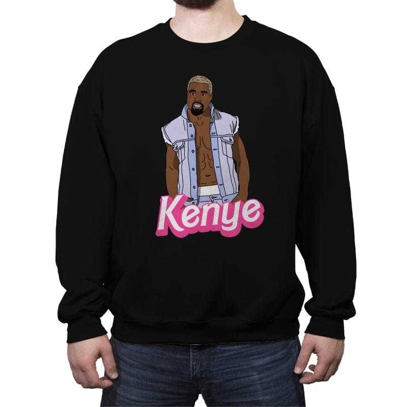 Kenye - Crew Neck Sweatshirt Crew Neck Sweatshirt RIPT Apparel Small / Black
