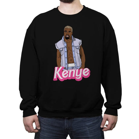 Kenye - Crew Neck Sweatshirt Crew Neck Sweatshirt RIPT Apparel Small / Black