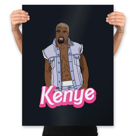 Kenye - Prints Posters RIPT Apparel 18x24 / Black