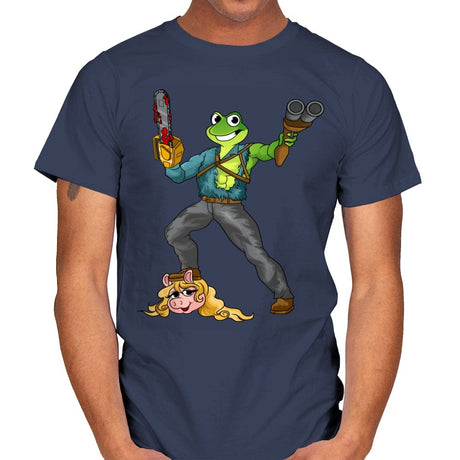 Kermit Ash Style - Mens T-Shirts RIPT Apparel Small / Navy