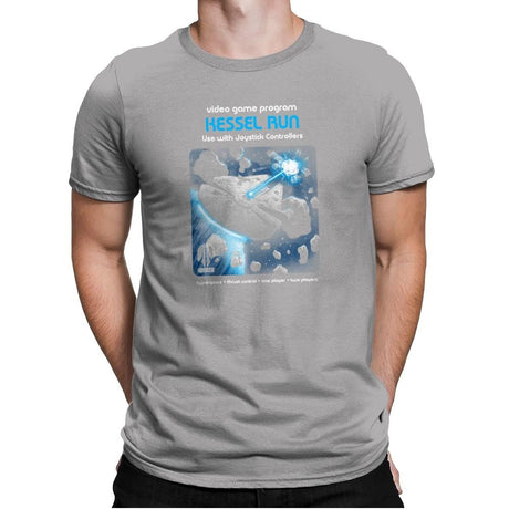 Kessel Run Video Game Exclusive - Mens Premium T-Shirts RIPT Apparel Small / Light Grey