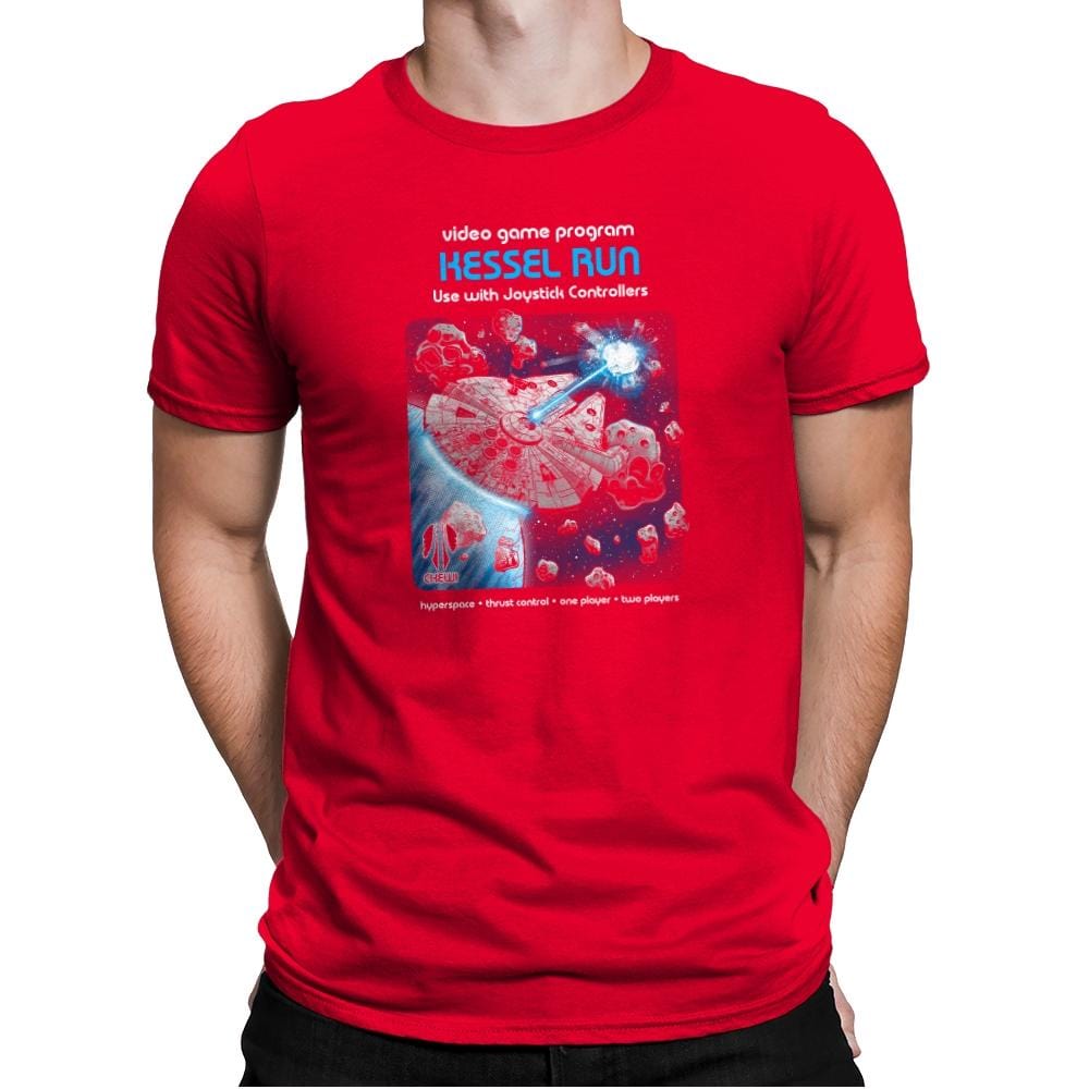 Kessel Run Video Game Exclusive - Mens Premium T-Shirts RIPT Apparel Small / Red